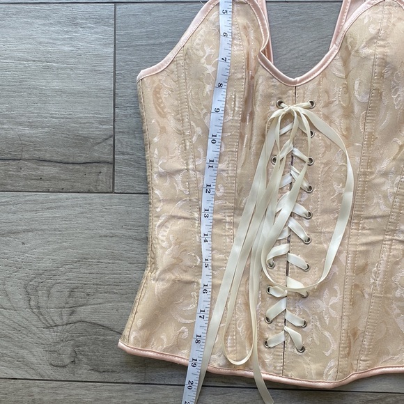 Steampunk Waist Training Corset Bustier Overbust Top Shaper - Small - Picture 7 of 9